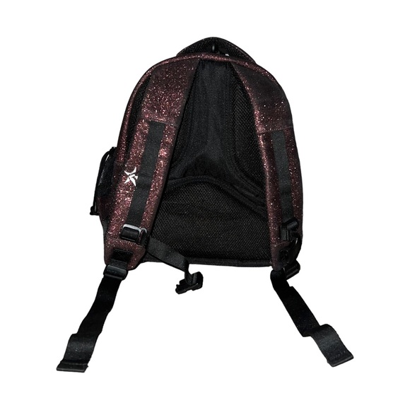 Rebel Athletic Backpack Rebel Dream Maroon With White Zipper Bag - Picture 8 of 16